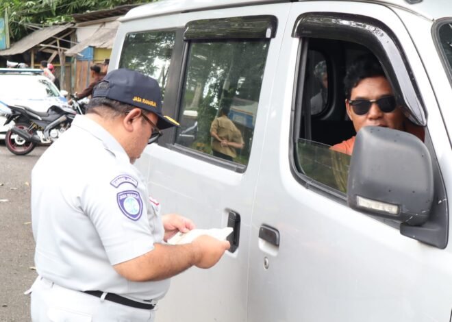 Jasa Raharja Cabang Tasikmalaya Ikuti Operasi Gabungan KTMDU dan Kamseltibcarlantas di Wilayah Kecamatan Kalipucang Kabupaten Pangandaran
