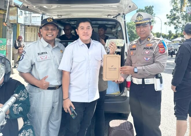 Jasa Raharja Kanwil Jabar Dukung Penuh Operasi Razia Gabungan Kendaraan Bermotor di Wilayah Kabupaten Bandung II Soreang
