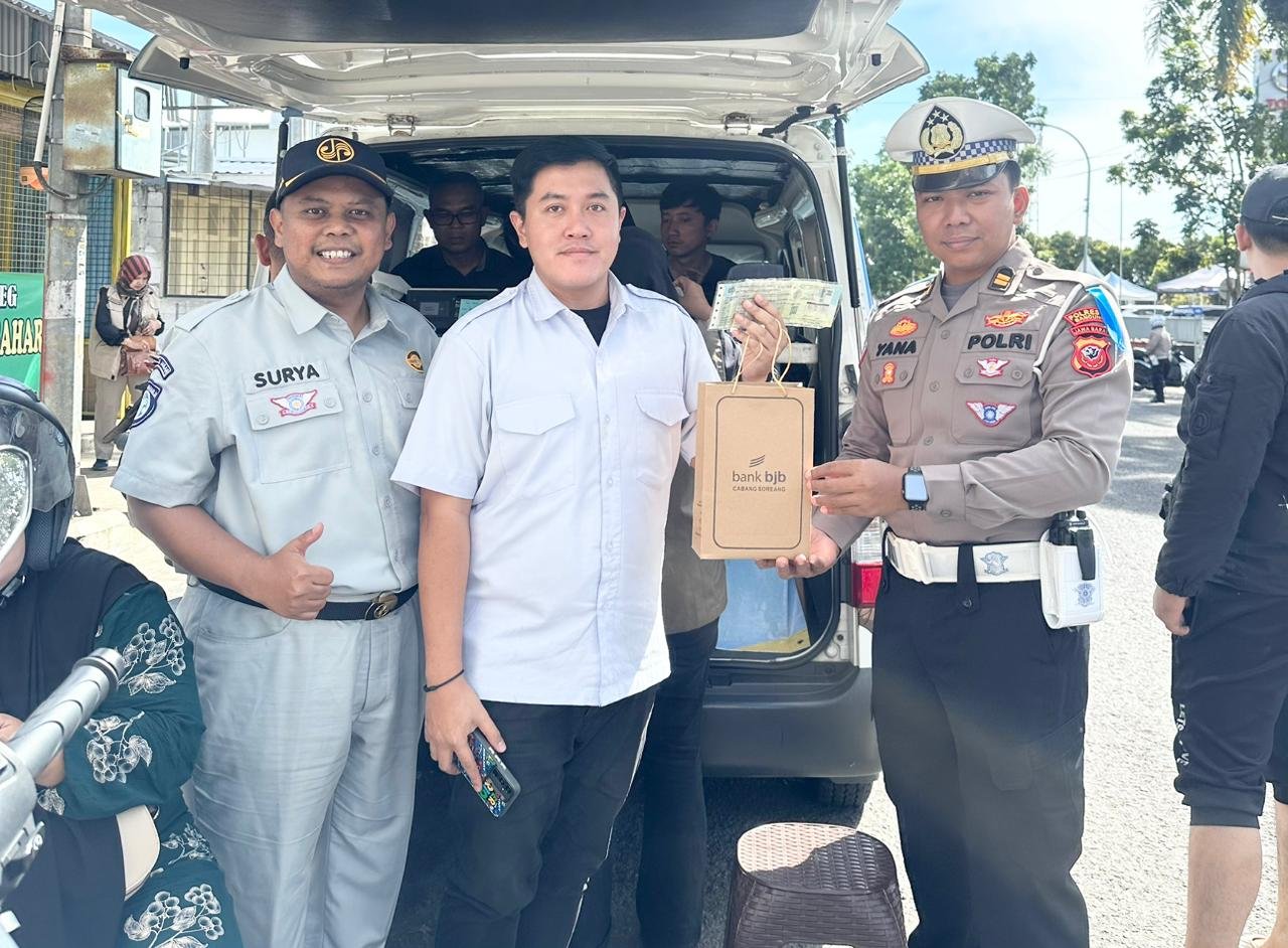 Jasa Raharja Kanwil Jabar Dukung Penuh Operasi Razia Gabungan Kendaraan Bermotor di Wilayah Kabupaten Bandung II Soreang