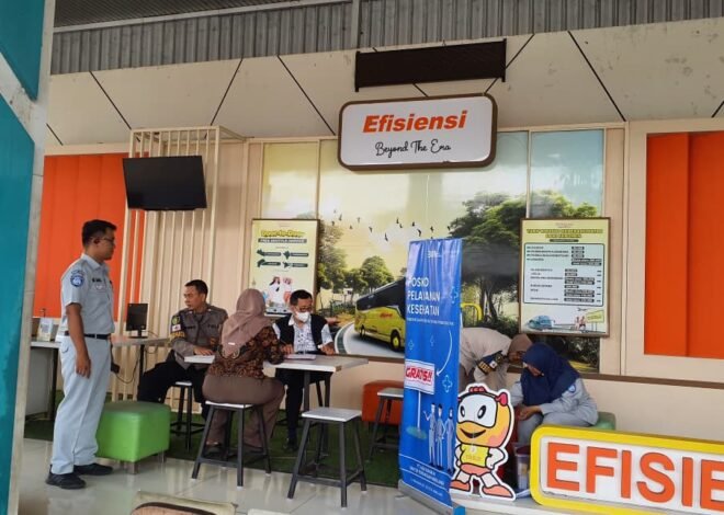 Jasa Raharja Cabang Magelang Gelar Pemeriksaan Kesehatan Gratis di PO Sarigede dan PO Efisiensi Kebumen dalam Upaya Pencegahan Kecelakaan