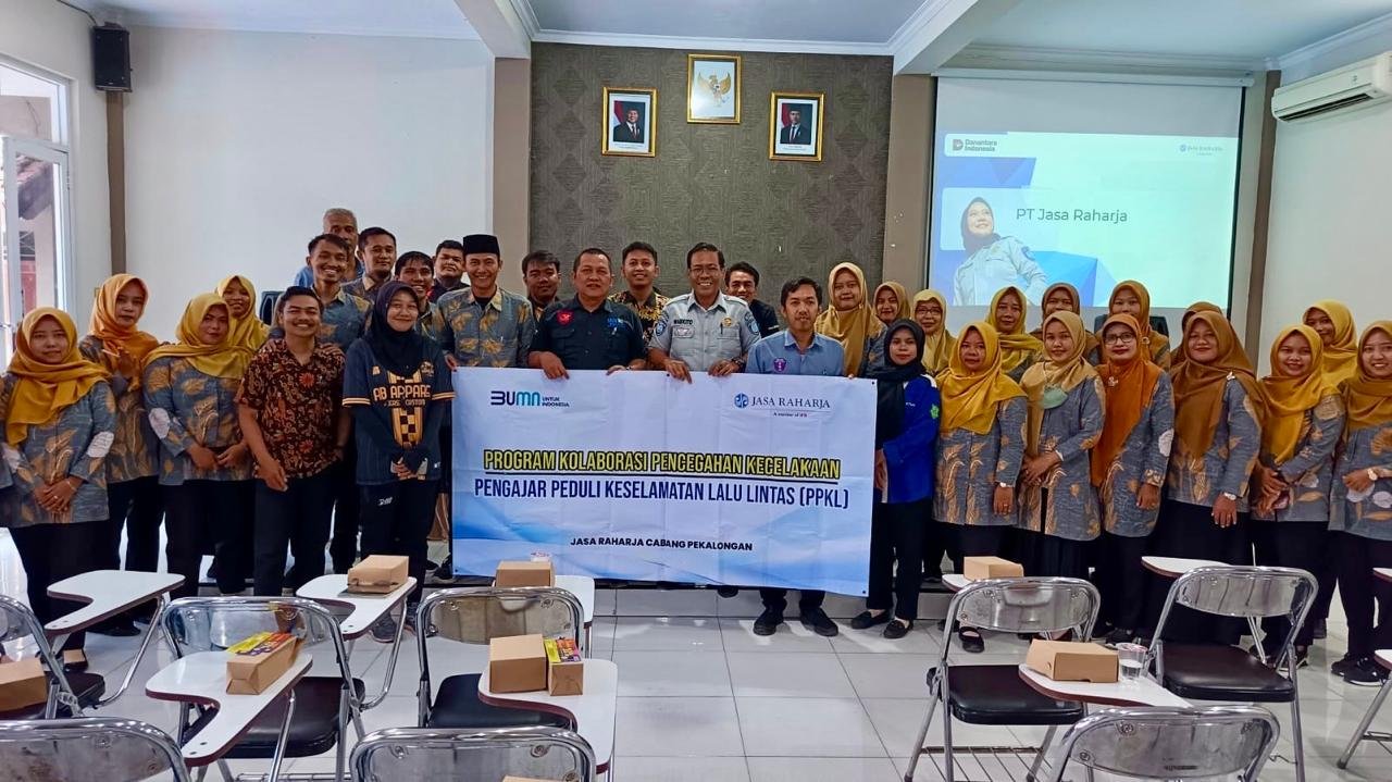 Jasa Raharja Tegal Selenggarakan Program Pengajar Peduli Keselamatan Lalu Lintas di SMK Bhakti Praja