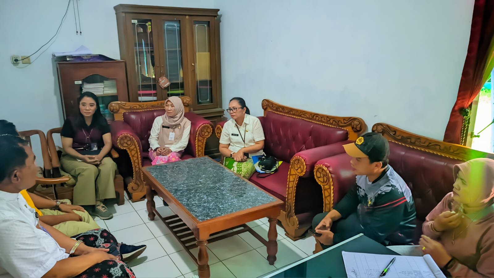 Jasa Raharja Sukoharjo dan Samsat Sukoharjo Lakukan Monitoring dan Pendampingan di BUMDes Maju Jaya Sejahtera