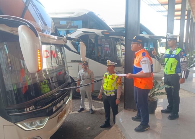 Jamin Keselamatan Angkutan Umum, Jasa Raharja Wonosobo dan Tim Gabungan Gelar Ramp Check di Terminal Mendolo Wonosobo