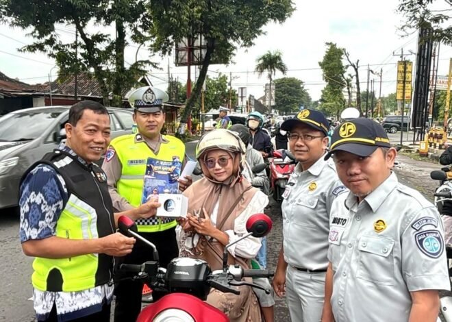 Tingkatkan Kepatuhan Pajak dan Keselamatan Jalan, Jasa Raharja Klaten dan Tim Pembina Samsat Klaten Gelar Operasi Sosialisasi Gabungan 2026