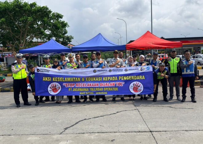 Safety Campaign dan Pengobatan Gratis di Ruas Tol Batang–Semarang