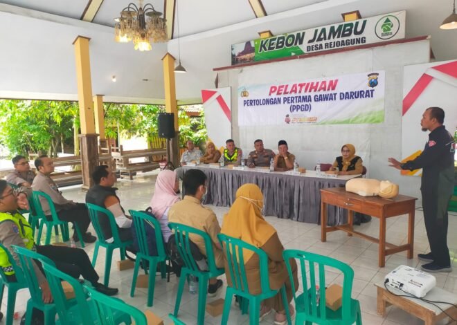 Jasa Raharja Berikan Sosialisasi Jaminan Kecelakaan pada Kegiatan PPGD di Kecamatan Kedungwaru Tulungagung
