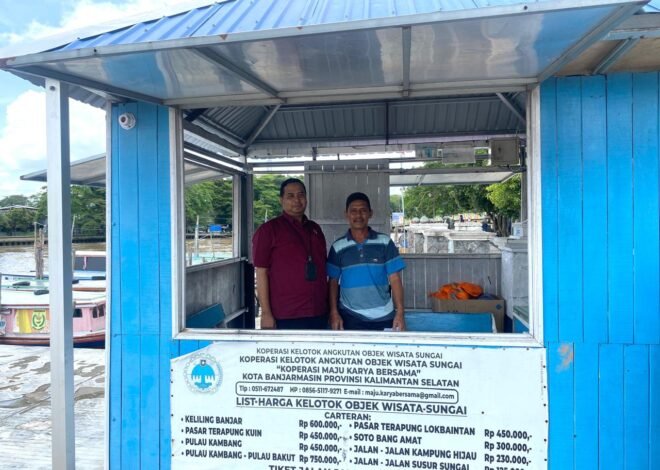 Wisata Susur Sungai di Siring Banjarmasin, Jasa Raharja Kalsel Pastikan Perlindungannya