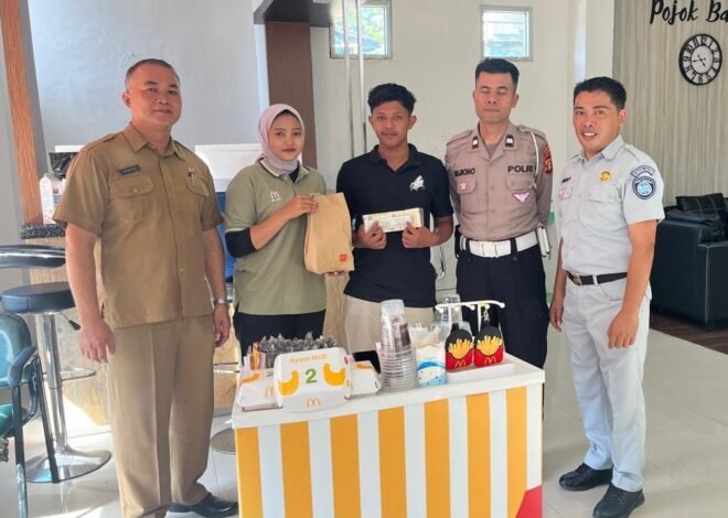Kolaborasi Merchant, Jasa Raharja dan McDonald’s Berikan Voucher Potongan Harga bagi Wajib Pajak Patuh di Samsat Batakan