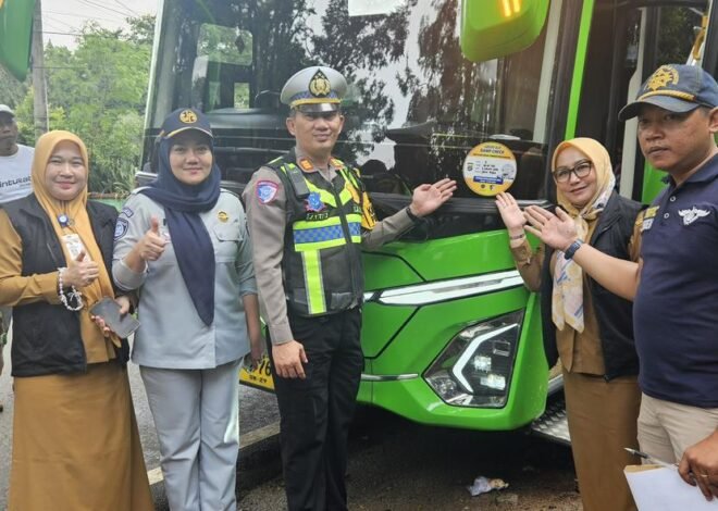 Jasa Raharja Bersama Instansi Terkait Gelar Razia Gabungan dan Rampcheck di Kota Metro