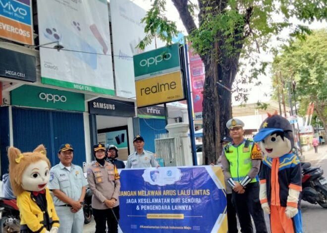 Wujudkan Tertib Berlalu Lintas, Jasa Raharja Cabang Sumbawa dan Polres Sumbawa Gelar Operasi Keselamatan