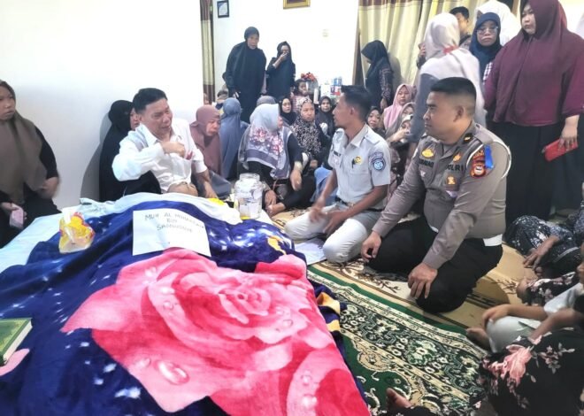 Jasa Raharja Sulsel Gerak Cepat Santuni Keluarga Korban Laka Bantaeng 