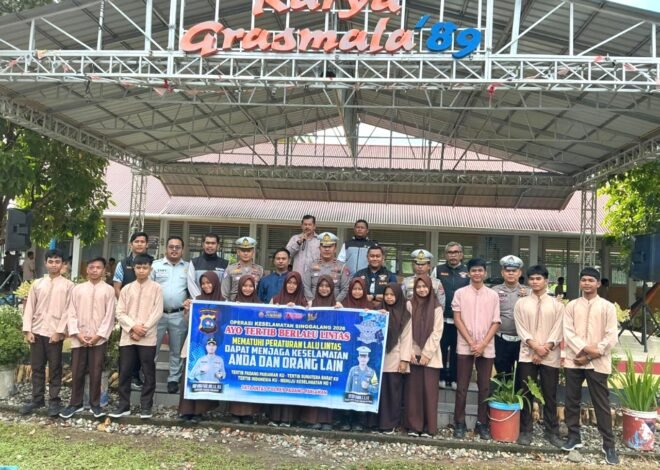 Edukasi Keselamatan Sejak Bangku Sekolah, Jasa Raharja Sumbar Hadir di SMAN 1 Lubuk Alung