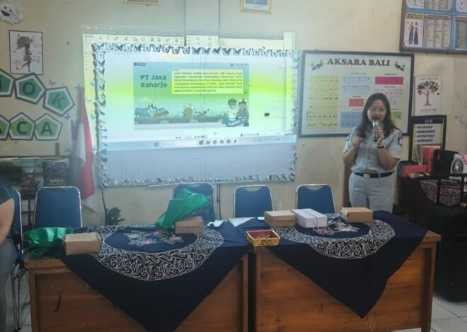 Jasa Raharja Ikut Serta Dalam Sinergi Lintas Sektor Tanamkan Edukasi dan Pengenalan Aturan Lalu Lintas Sejak Dini di Kota Denpasar