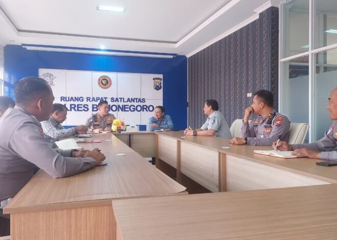 Jasa Raharja Bojonegoro Hadiri Koordinasi Pra Persiapan Operasi Ketupat Semeru 2026 