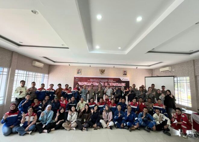 Jasa Raharja Sosialisasikan Keselamatan Berkendara bagi Karyawan PT Pertamina Energy Terminal Tanjung Uban