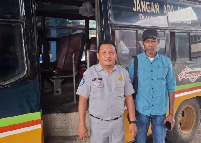 Tingkatkan Kepatuhan IWKBU, Jasa Raharja Cabang Bima Lakukan Kunjungan DTD IWKBU ke Terminal Dara