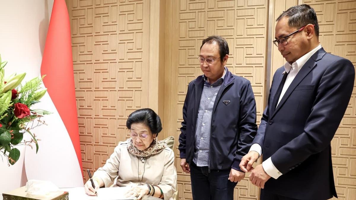 Megawati Kunjungi KBRI Abu Dhabi, Sampaikan Pesan untuk Bangsa Indonesia