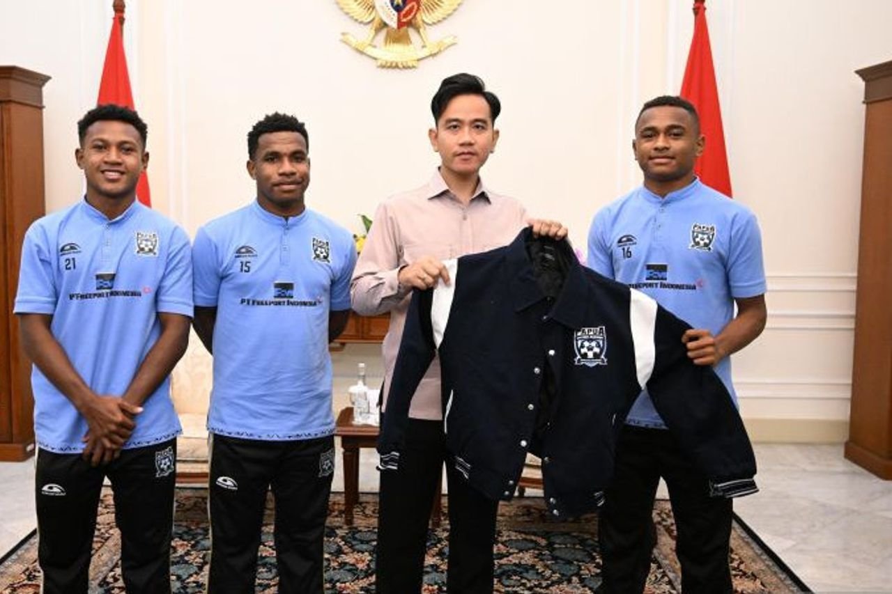 Tiga Atlet Papua Football Academy Dapat Pesan Khusus Wapres Sebelum TC ke Austria