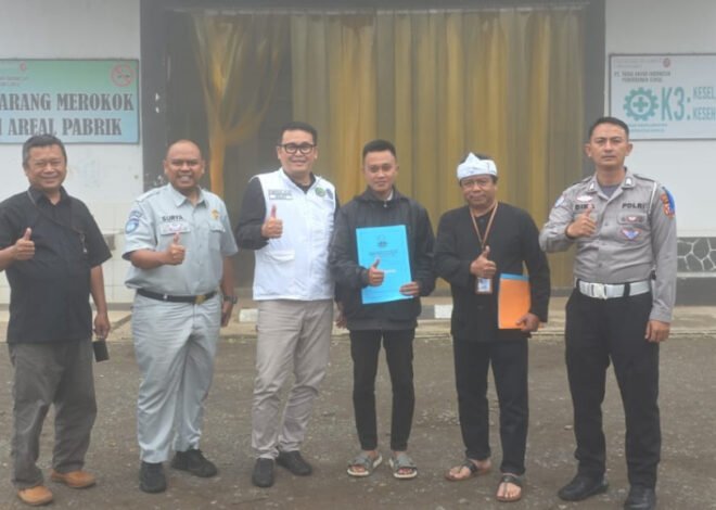 Jasa Raharja Jawa Barat dan Tim Pembina Samsat Soreang Laksanakan Operasi Khusus ke PT Perkebunan Cukul Pangalengan Kabupaten Bandung