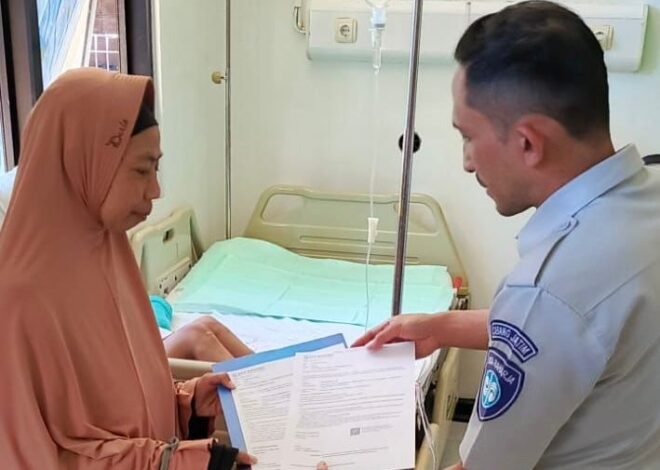 Jasa Raharja Cabang Malang Lakukan Kunjungan ke RSSA Berikan Kepastian Jaminan kepada Korban Laka Lantas