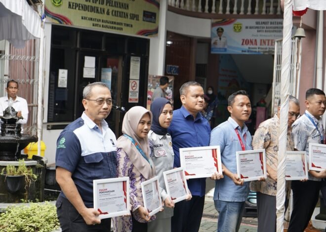 Perkuat Komitmen Sosial, Jasa Raharja Kalsel Terima Penghargaan atas Dukungan Pasar Murah Banjarmasin Jelang Ramadan 2026