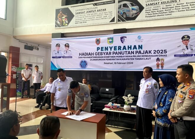 Jasa Raharja Kalsel Perkuat Budaya Tertib Pajak Kendaraan Dinas di Lingkungan Pemerintah, Melalui Penandatanganan Komitmen