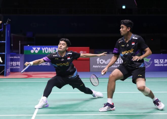 Menang Dua Gim Langsung, Leo/Bagas Pastikan Sapu Bersih Indonesia