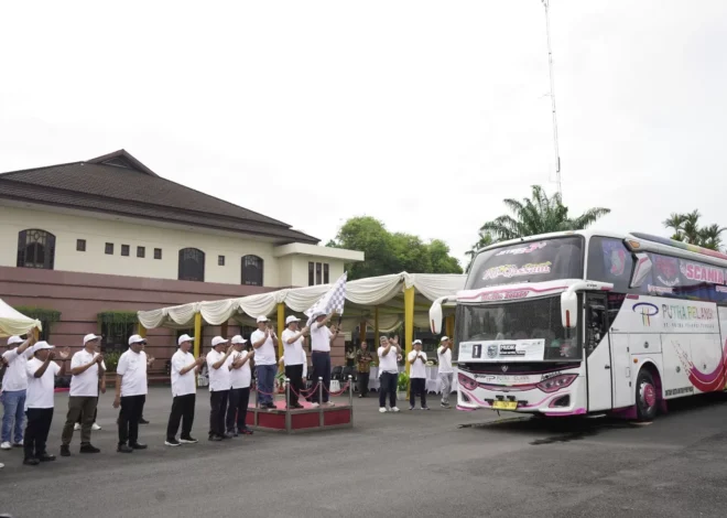 PTPN IV PalmCo Siapkan 25 Bus dan 12 Rute untuk Mudik Gratis Idul Fitri 1447 H