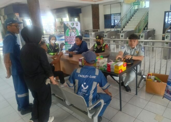 Jasa Raharja Singaraja dan Dokkes Polres Jembrana Laksanakan MUKL dalam Rangka Arus Balik Mudik Lebaran di Pelabuhan Gilimanuk