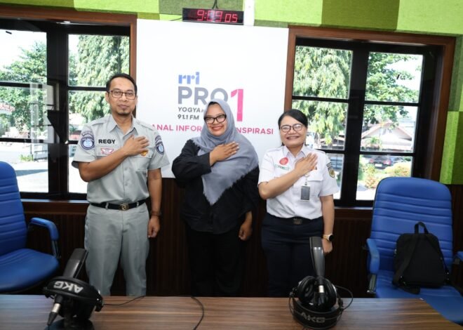 Lewat Program Jogja Menyapa RRI, Jasa Raharja DIY Edukasi Masyarakat Soal Mudik Aman 