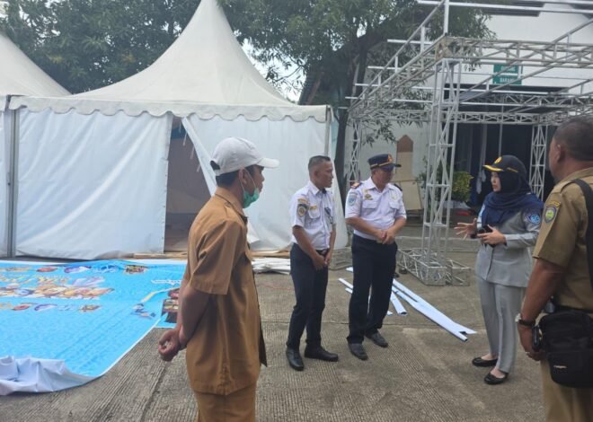 Kepala Cabang Jasa Raharja Indramayu Tinjau Progress Pembangunan Pos Pelayanan Terpadu di Jembatan Timbang Losarang