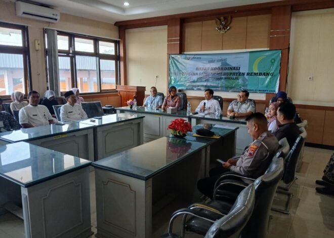 Kepala Cabang Jasa Raharja Pati Hadiri Rapat Koordinasi Tim Pembina Samsat Kabupaten Rembang Bahas Peningkatan Pendapatan Daerah