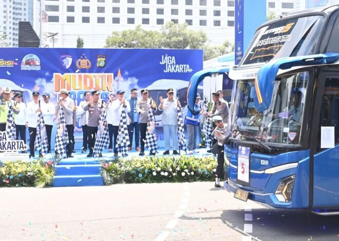 Jasa Raharja Hadiri Pelepasan Mudik Gratis Polri Presisi 2026, Wujud Sinergi Negara Hadir dalam Melayani Masyarakat