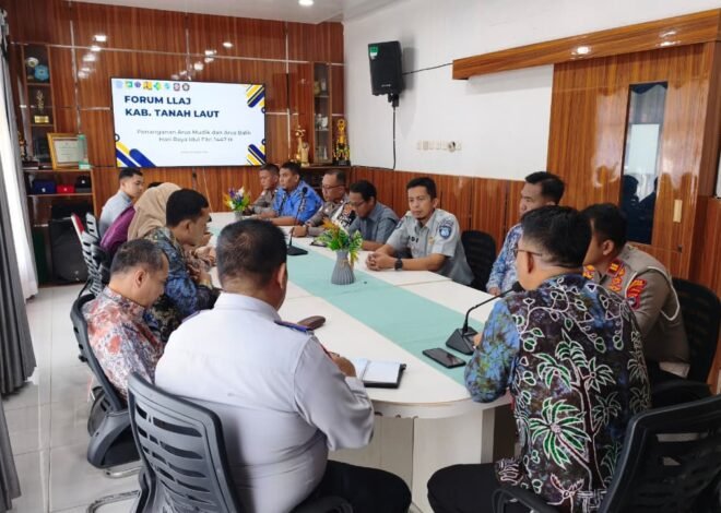 Jasa Raharja Kalsel Bersama FLLAJ Tanah Laut Siapkan Pengamanan Arus Mudik