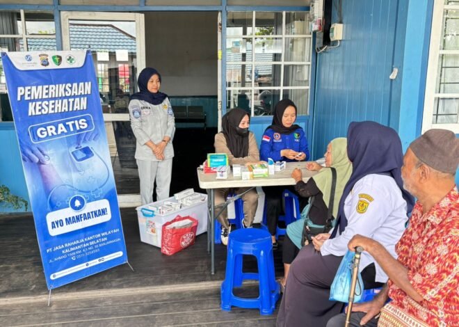 Jasa Raharja Kalsel Hadirkan Layanan Kesehatan di Pusat Aktivitas Masyarakat