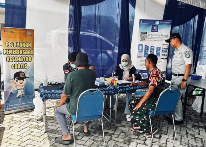 Dukung Keselamatan Berkendara, Layanan Kesehatan GratisHadir di Rest Area UPPKB Way Urang