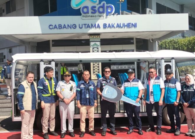 Perkuat Sinergi Angkutan Lebaran, Jasa Raharja Wilayah Lampung Lakukan Aksi Simpatik di Bakauheni