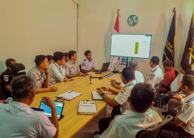 Jasa Raharja Cabang Mamuju Hadiri Rapat Forum Komunikasi Lalu Lintas (FKLL) di BPTD Kelas III Sulawesi Barat