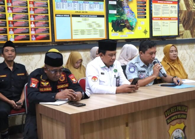 Jasa Raharja Palopo Bersama Forum LLAJ Hadir Dalam Rakor LintasSektoral Bahas Persiapan PAM Lebaran 1447 H di Kota Palopo