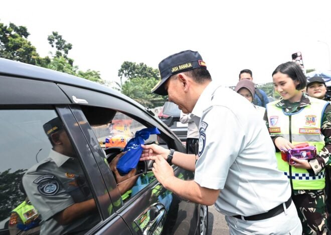 Dukung Kelancaran Mudik 2026, Jasa Raharja Hadir di Flag Off One Way Nasional 2026