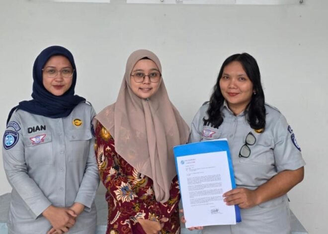 Jasa Raharja Tangerang kunjungi PT. Trimega Prima Teknologi Guna Meningkatkan Kepatuhan Pembayaran PKB dan SWDKLLJ