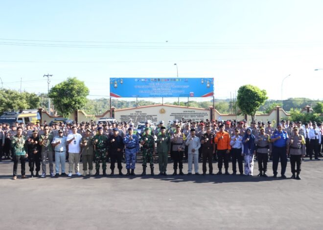 Jelang Idul Fitri 1447 H, Polres Kulon Progo Gelar Apel Pasukan Operasi Ketupat Progo 2026 