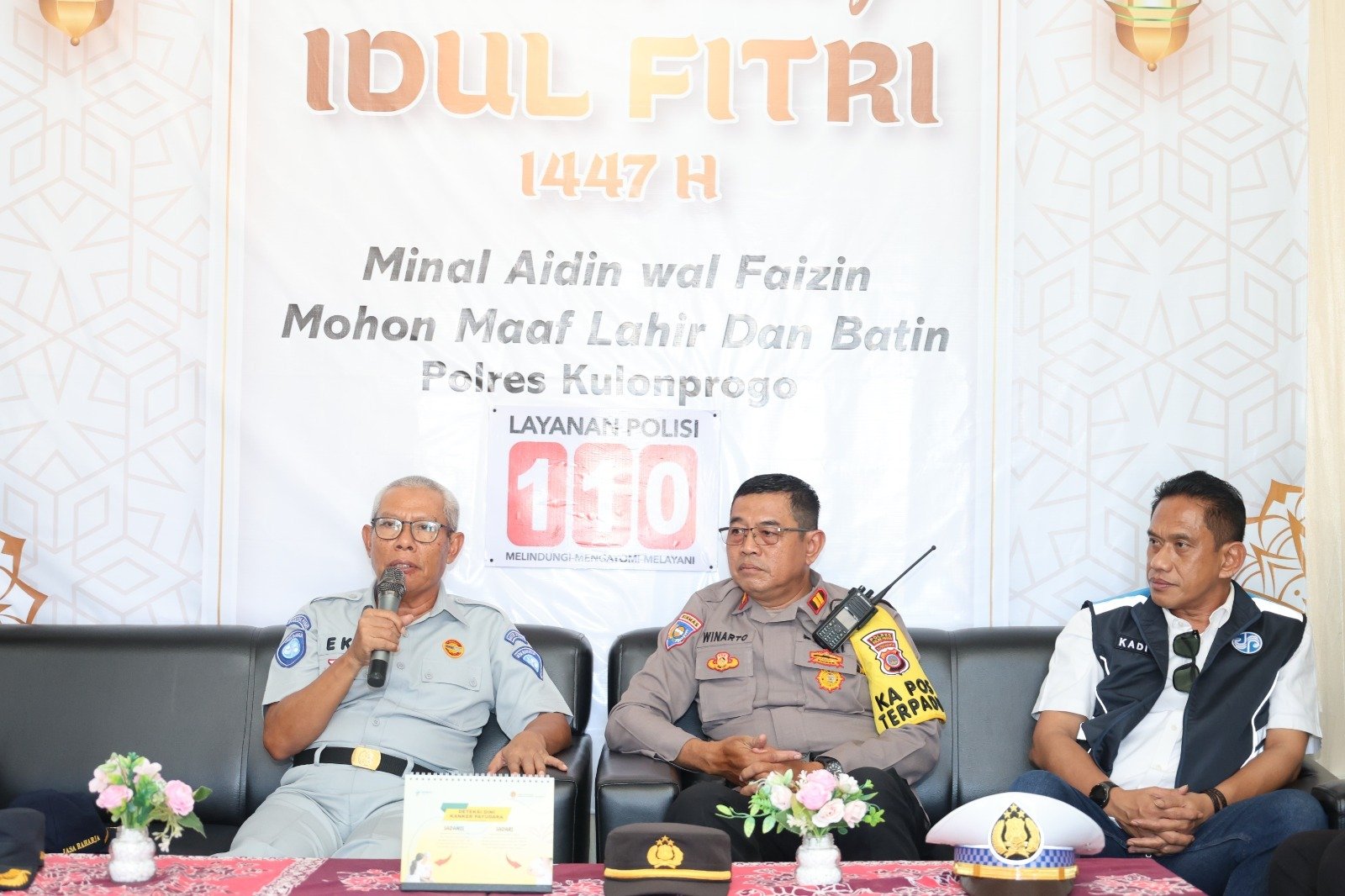 Pastikan Pelayanan Pemudik Optimal, Komisaris PT Jasa Raharja Tinjau Posyanter di Sleman, Kulon Progo, dan Bantul