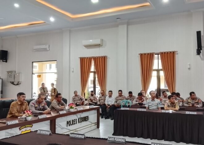 Jasa Raharja Kebumen Hadiri Rakor Lintas Sektoral bersama Forkopimda dalam Kesiapan Pengamanan Lebaran 2026
