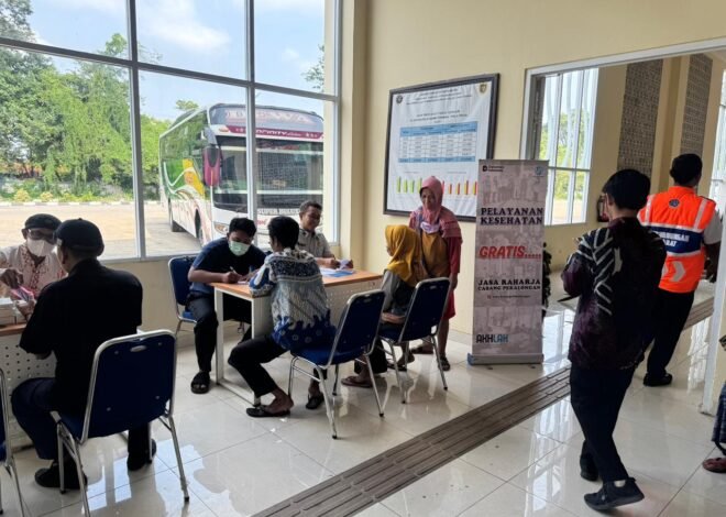 Jasa Raharja Pekalongan Gelar Pengobatan Gratis di Terminal Tipe A Tegal Guna Kawal Keselamatan Mudik 2026