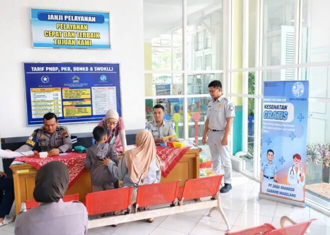 Jasa Raharja Magelang Gelar Pengobatan Gratis di Samsat Wonosobo Tingkatkan Pelayanan pada Periode PAM Lebaran 2026