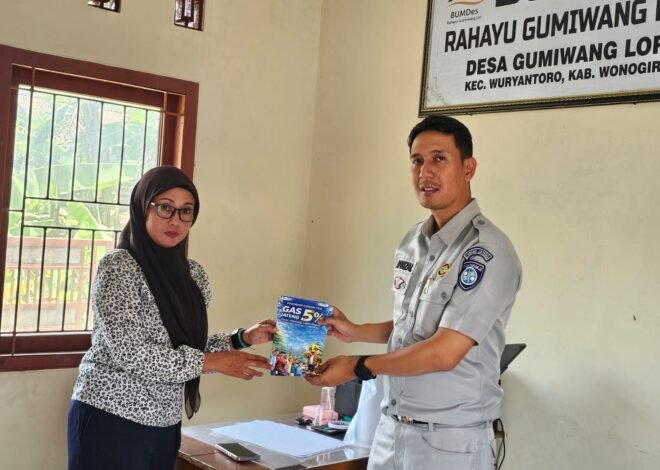 Jasa Raharja Samsat Wonogiri Laksanakan Pendampingan Mitra Samsat Budiman, Dorong Peningkatan Transaksi PKB