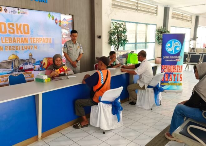 Jasa Raharja Cabang Sukoharjo Gelar Pemeriksaan Kesehatan Awak Bus di Terminal Giri Adipura Wonogiri Jelang Mudik Lebaran 2026