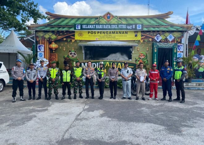 Jasa Raharja Magelang Berikan Hibah kepada Polres Temanggung guna Pos Pelayanan Lebaran  1447 H Tahun 2026