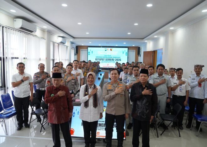 Sinergi Pengamanan Lebaran,  Jasa Raharja Cabang Bojonegoro Mengikuti Rakor Lintas Sektoral Operasi Ketupat Semeru 2026